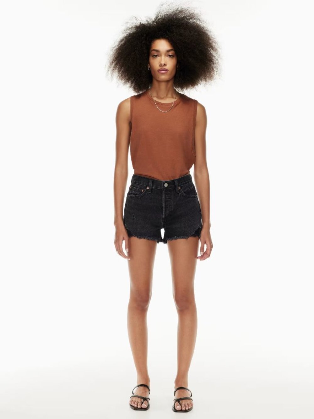 DENIM FORUM Black Denim Women's Shorts 26